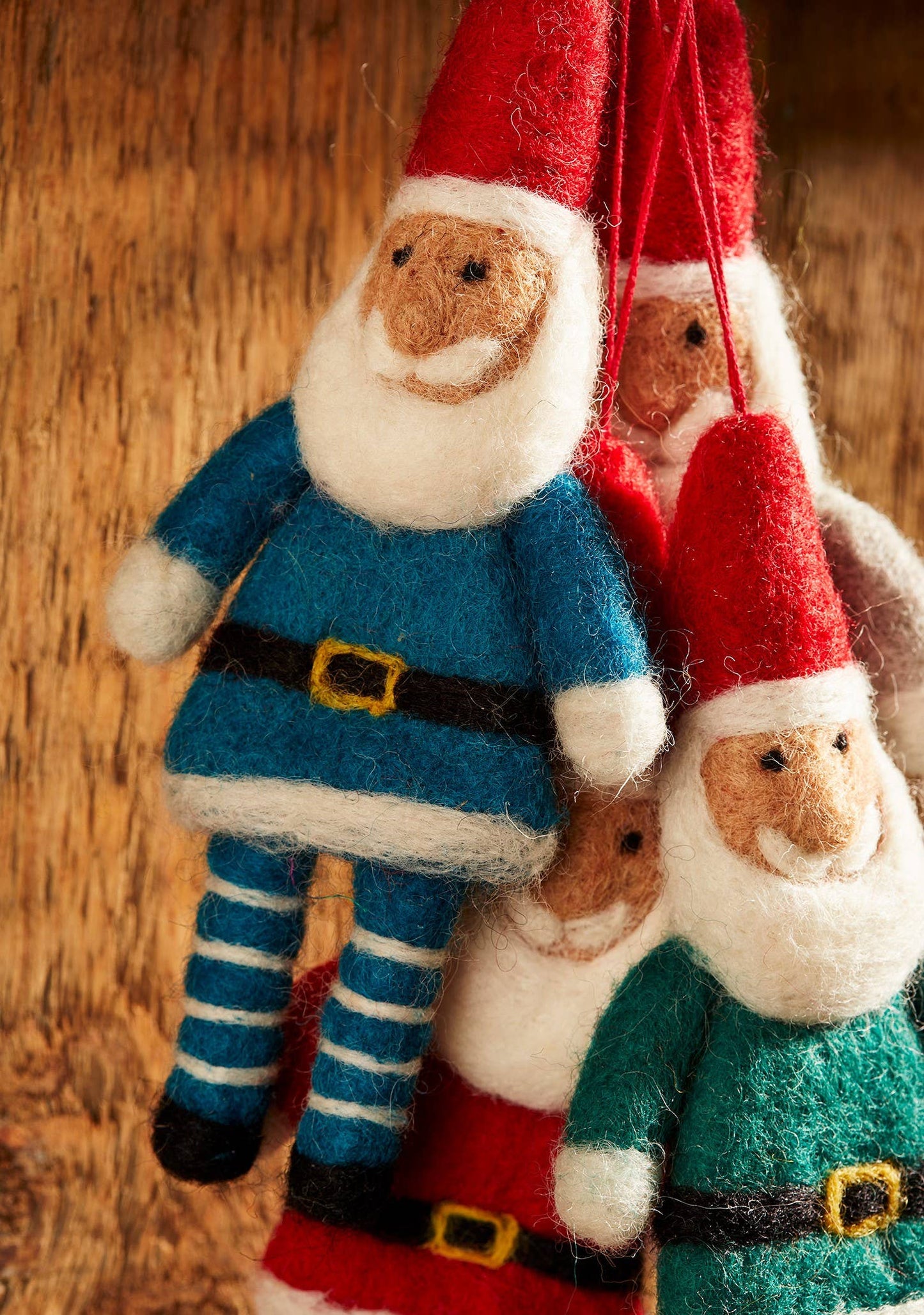 handmade felt Santa