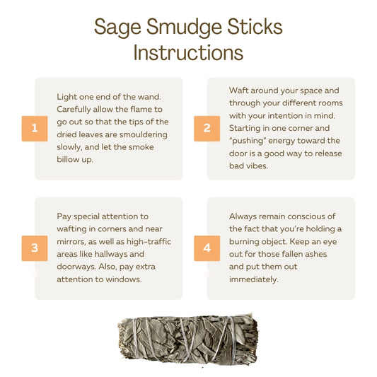 sage smudge stick instructions