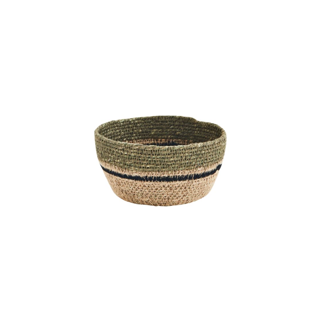 handmade seagrass bowl
