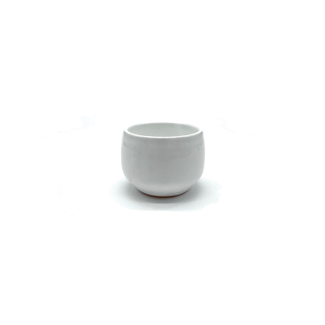 small white earthenware bowl